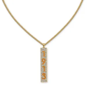 1913 Crystal Necklace-Gold