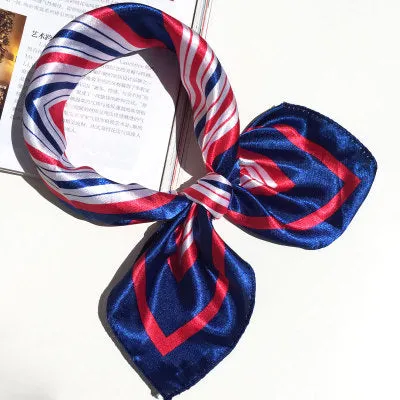 50*50 Multifunction Silk Scarf women