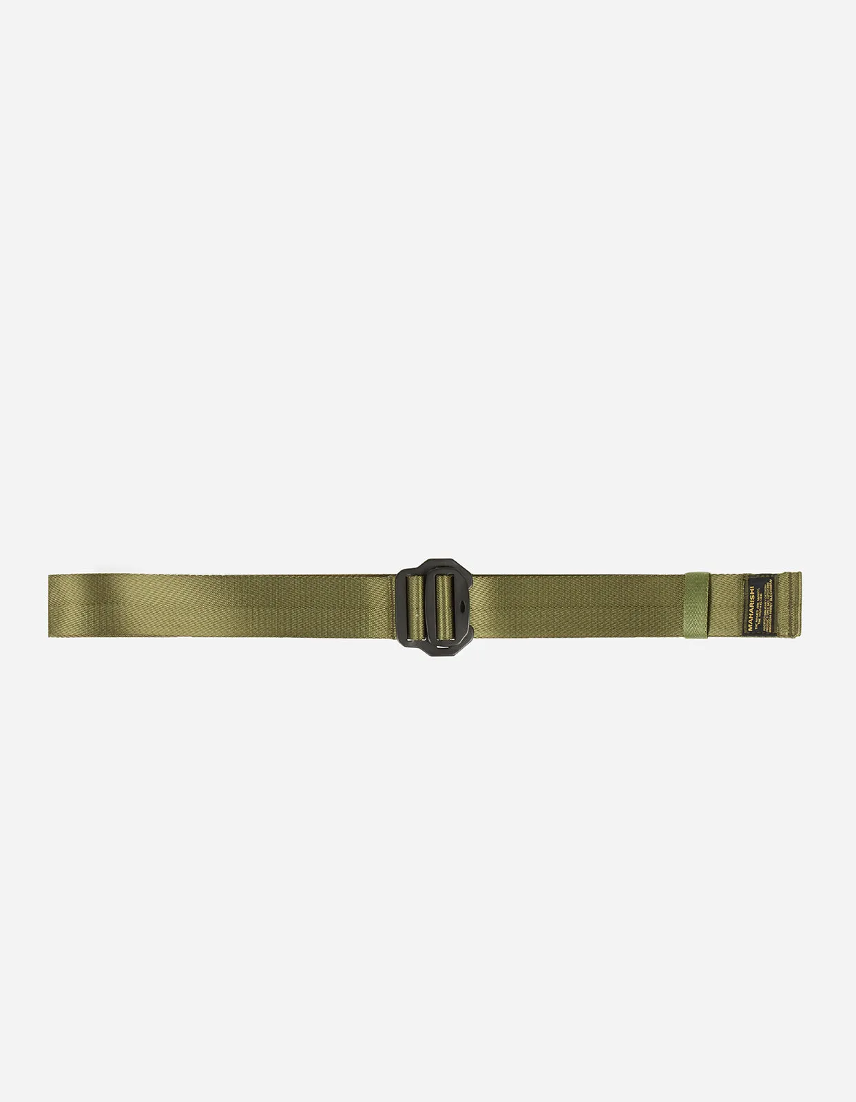 9195 Maharishi Tilt Head Loop Belt  Nylon Webbing Olive