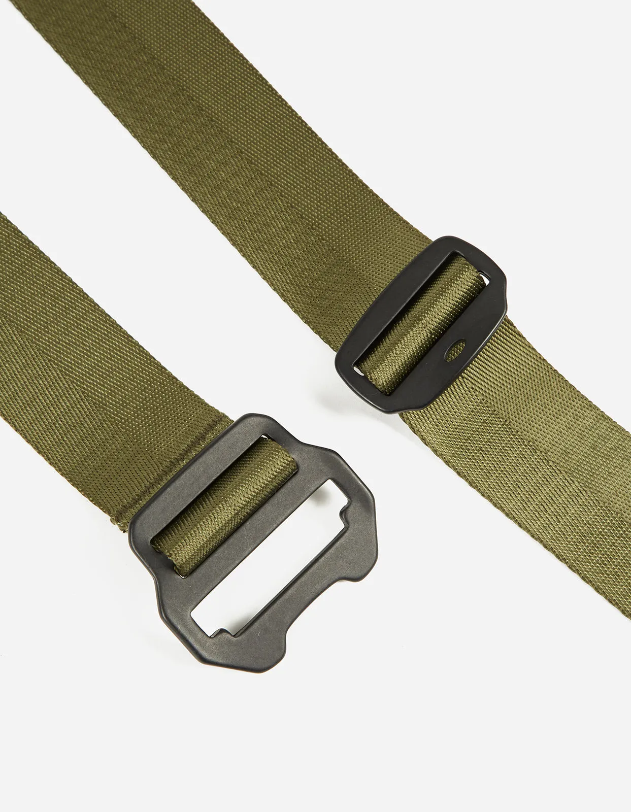 9195 Maharishi Tilt Head Loop Belt  Nylon Webbing Olive
