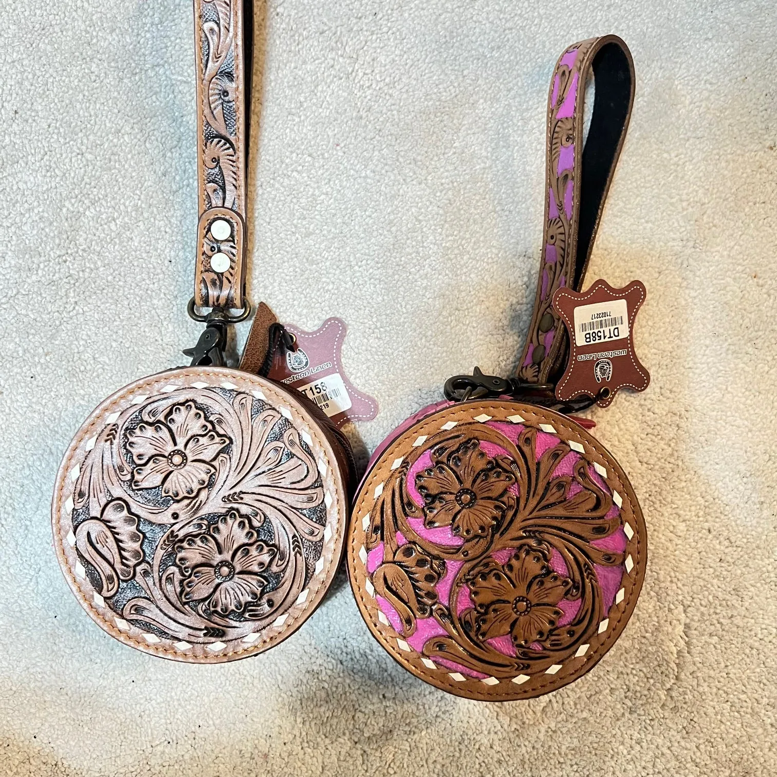 American Darling Canteen Genuine Western Leather Women Bag