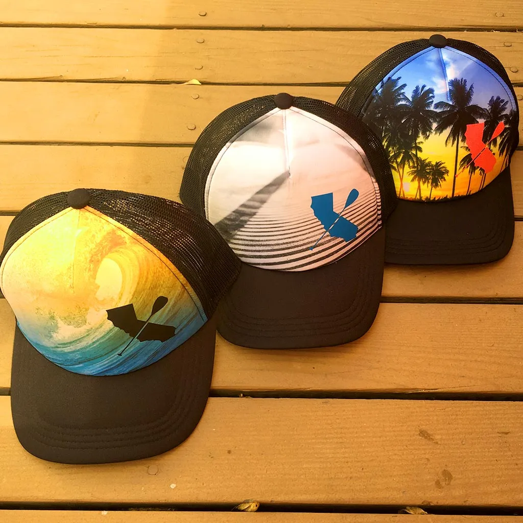 Artistic Photo Paddle Hats