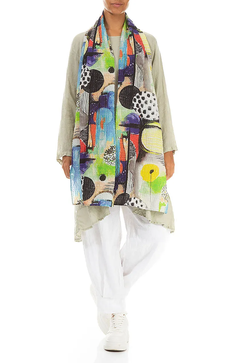 Artmaze Textured Silk Scarf