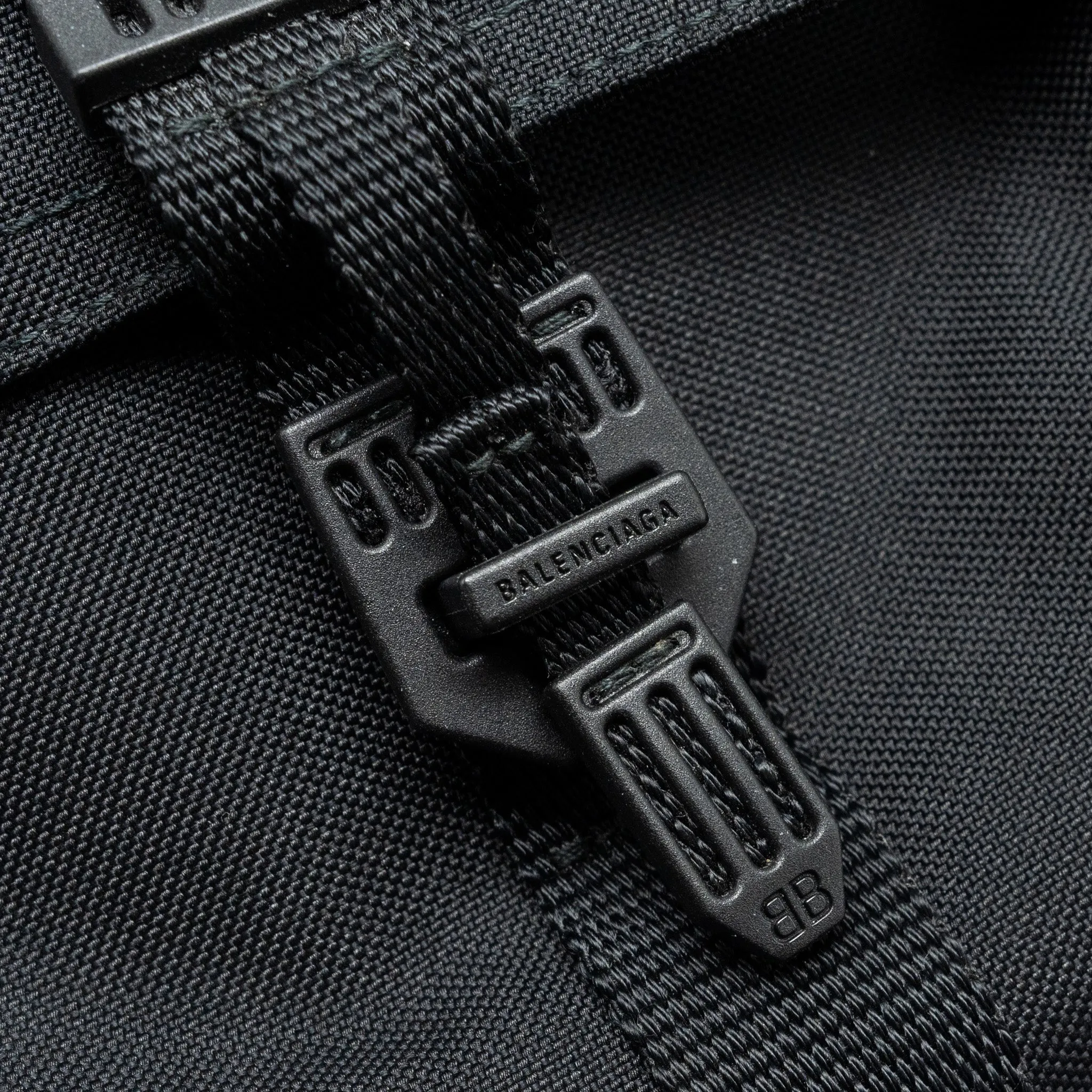 Balenciaga Army Messenger Bag Black Recycled Nylon Black/black hardware