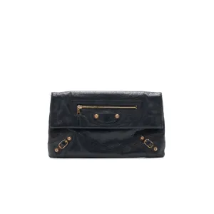 Balenciaga Clutch Black GHW