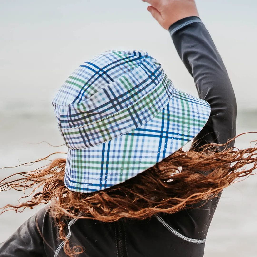 Bedhead Check Swim Bucket Hat