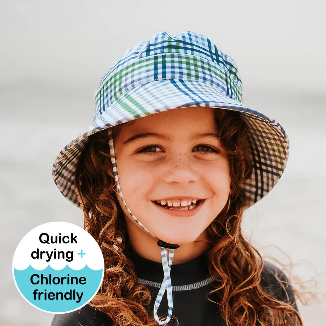 Bedhead Check Swim Bucket Hat