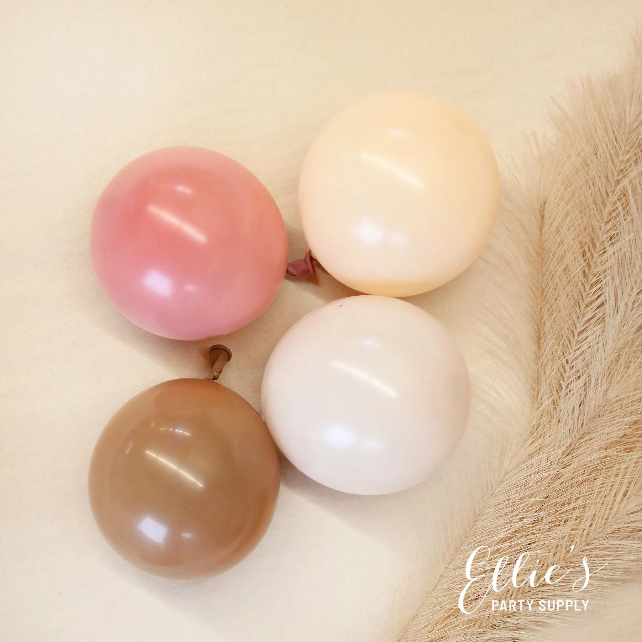 Boho Rainbow Balloon Arch Kit - Dusty Rose Balloon Garland Kit