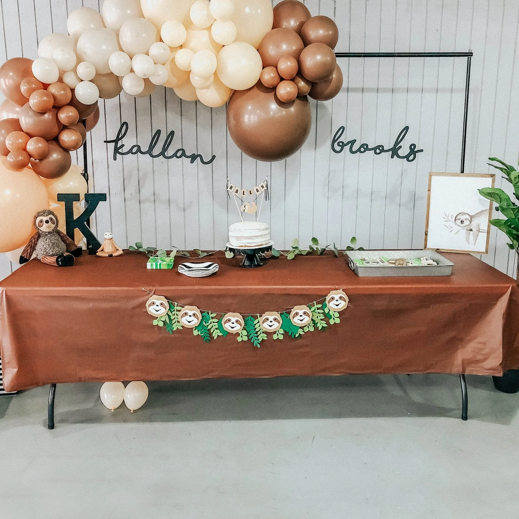Boho Rainbow Balloon Arch Kit - Nude Tones Balloon Garland Kit