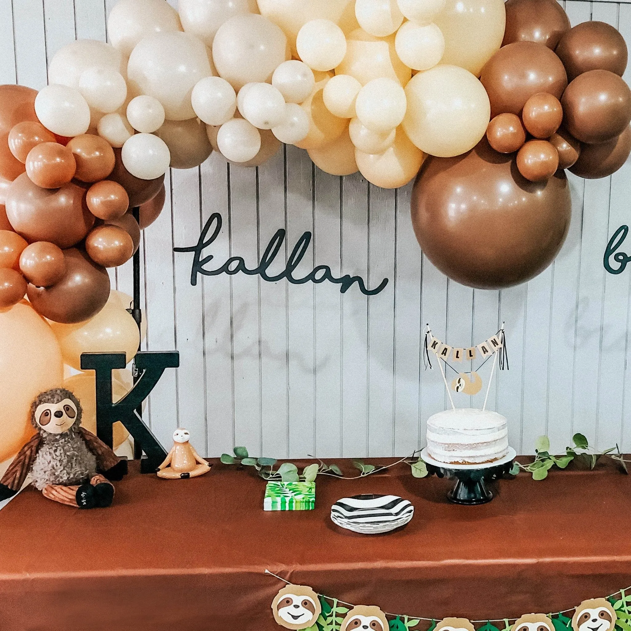 Boho Rainbow Balloon Arch Kit - Nude Tones Balloon Garland Kit