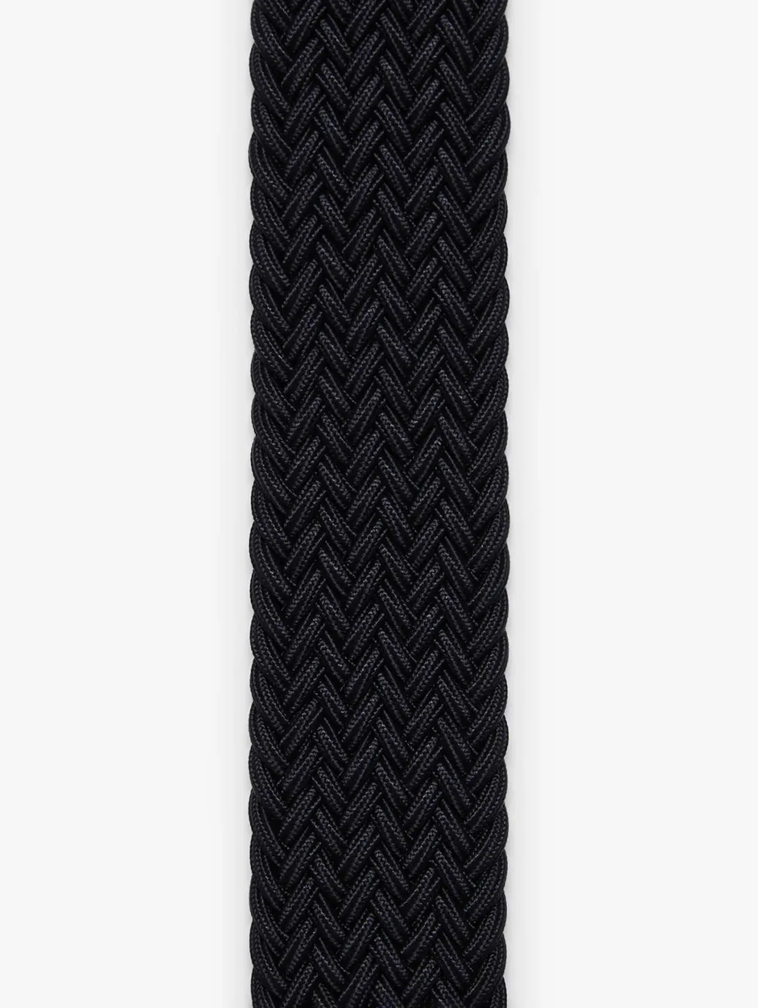 Braided Elastic Belt - Navy Blue