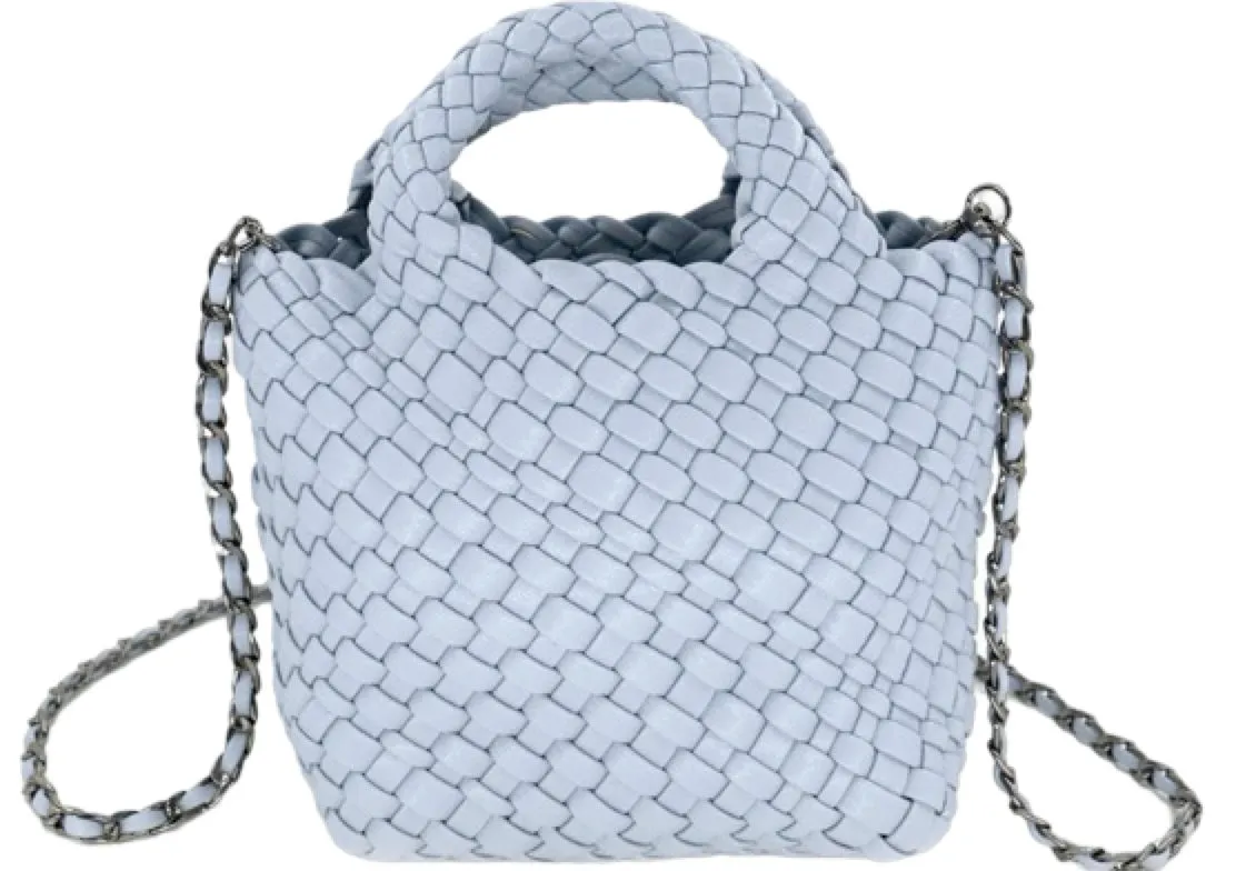 Braided Woven Mini Crossbody