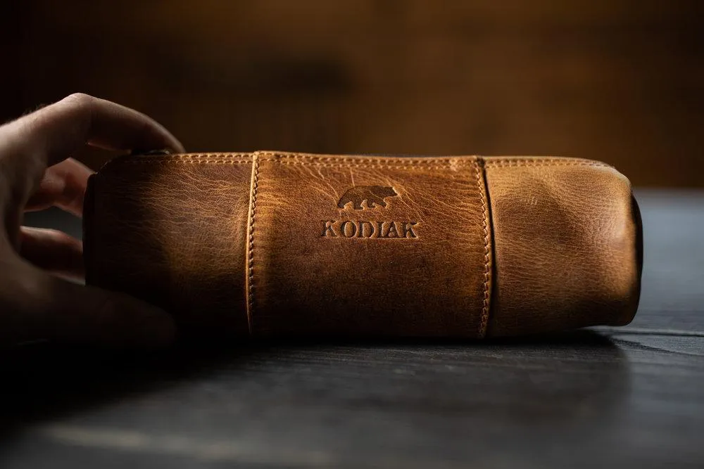 Buffalo Leather Pencil Case