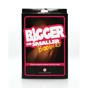 Creative Conceptions Play Wiv Me: Fun and Interactive Bigger or Smaller Boobies Game for Adults