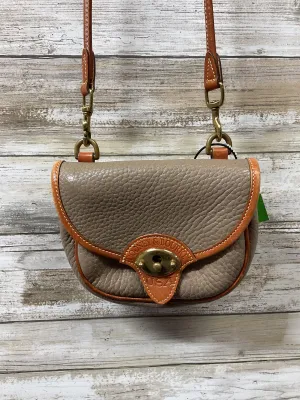 Crossbody Designer By Dooney And Bourke In Taupe, Size:Small