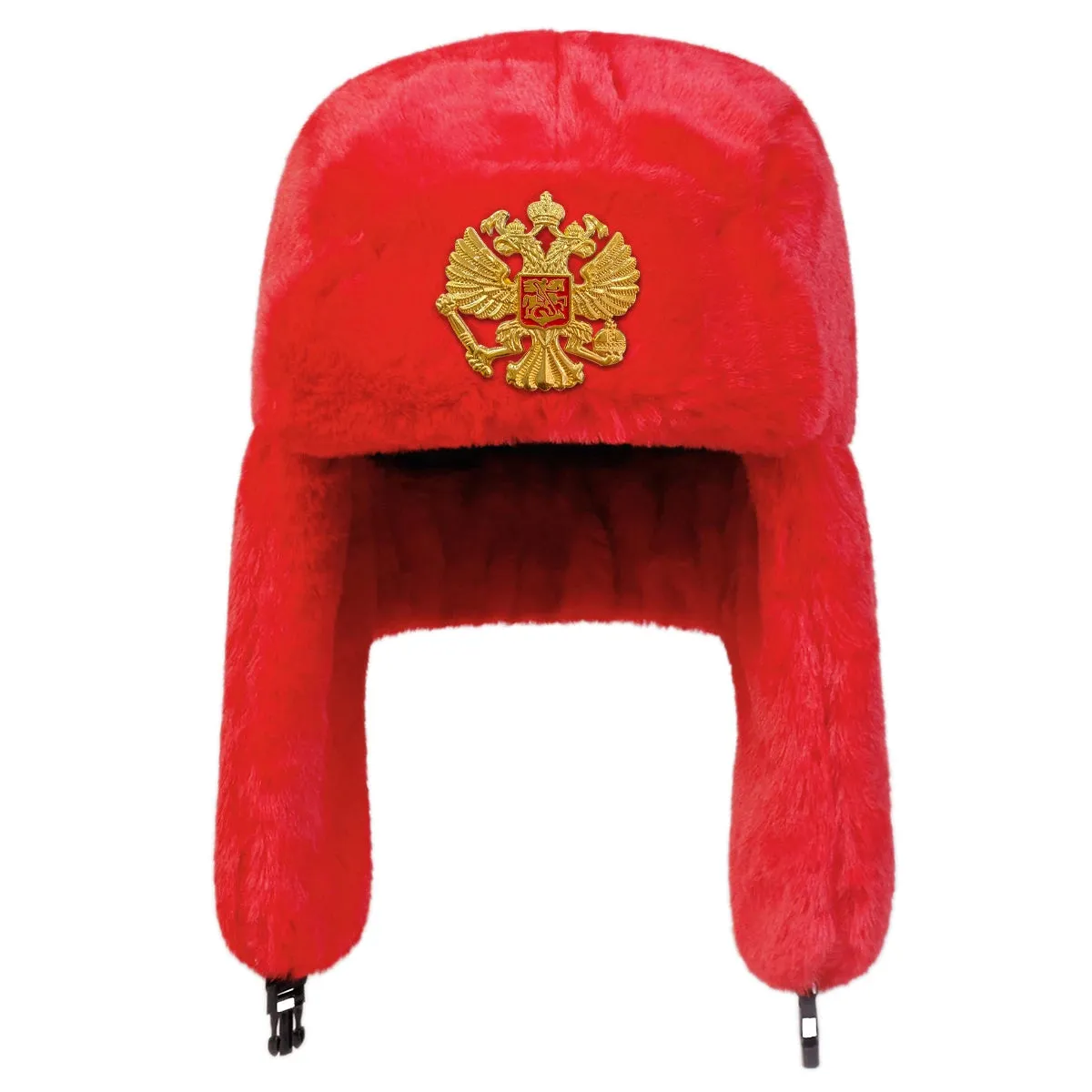 Double Headed Eagle Winter Ski Hat Unisex Earflap Bomber Hat For Outdoor Snow Activities