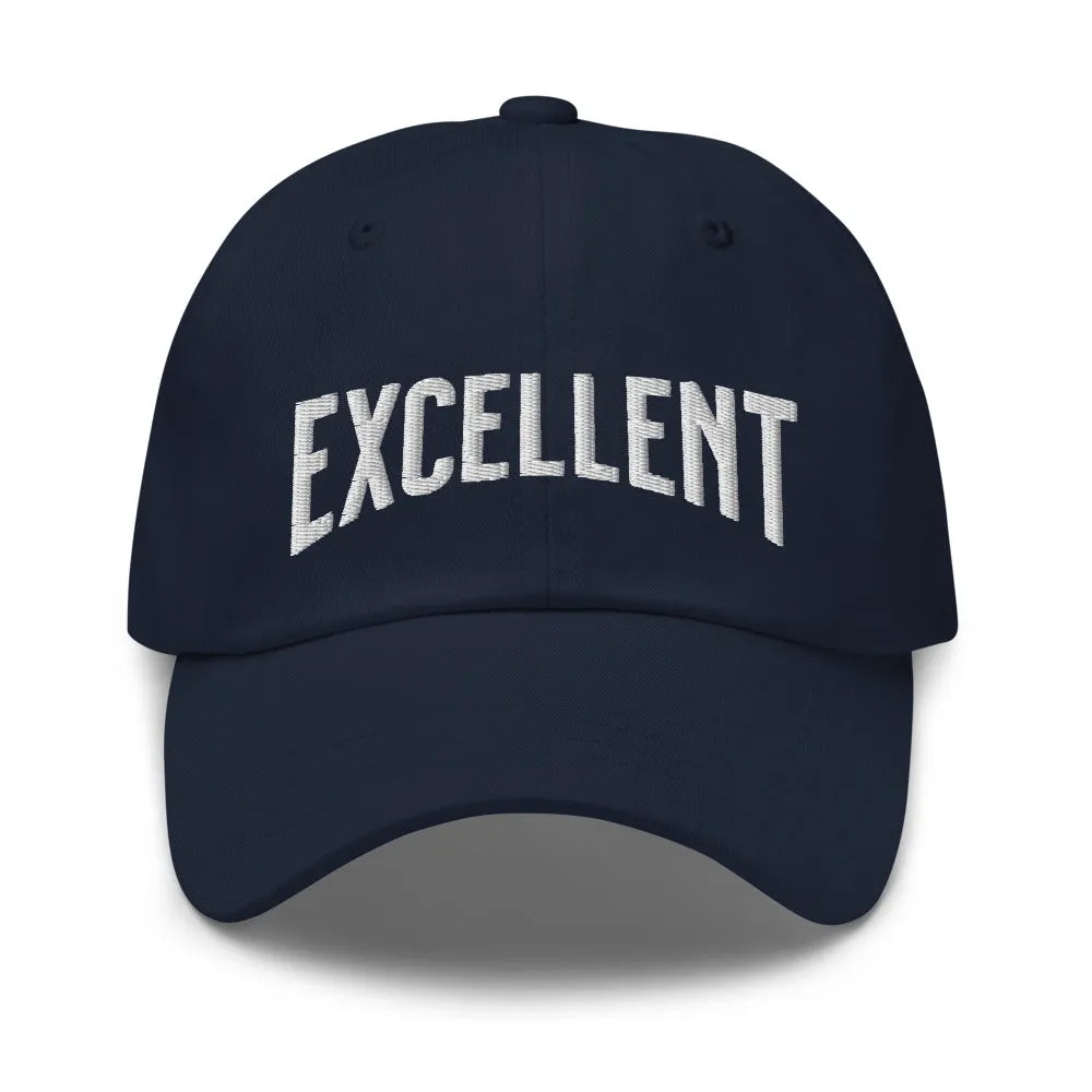 Excellent Embroidered Unisex Baseball Cap