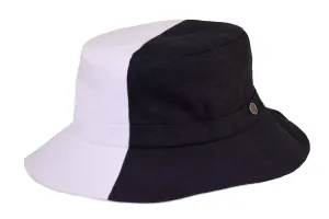 Fallen Broken Street THE FLIPSIDE BUCKET HAT - BLACK & WHITE