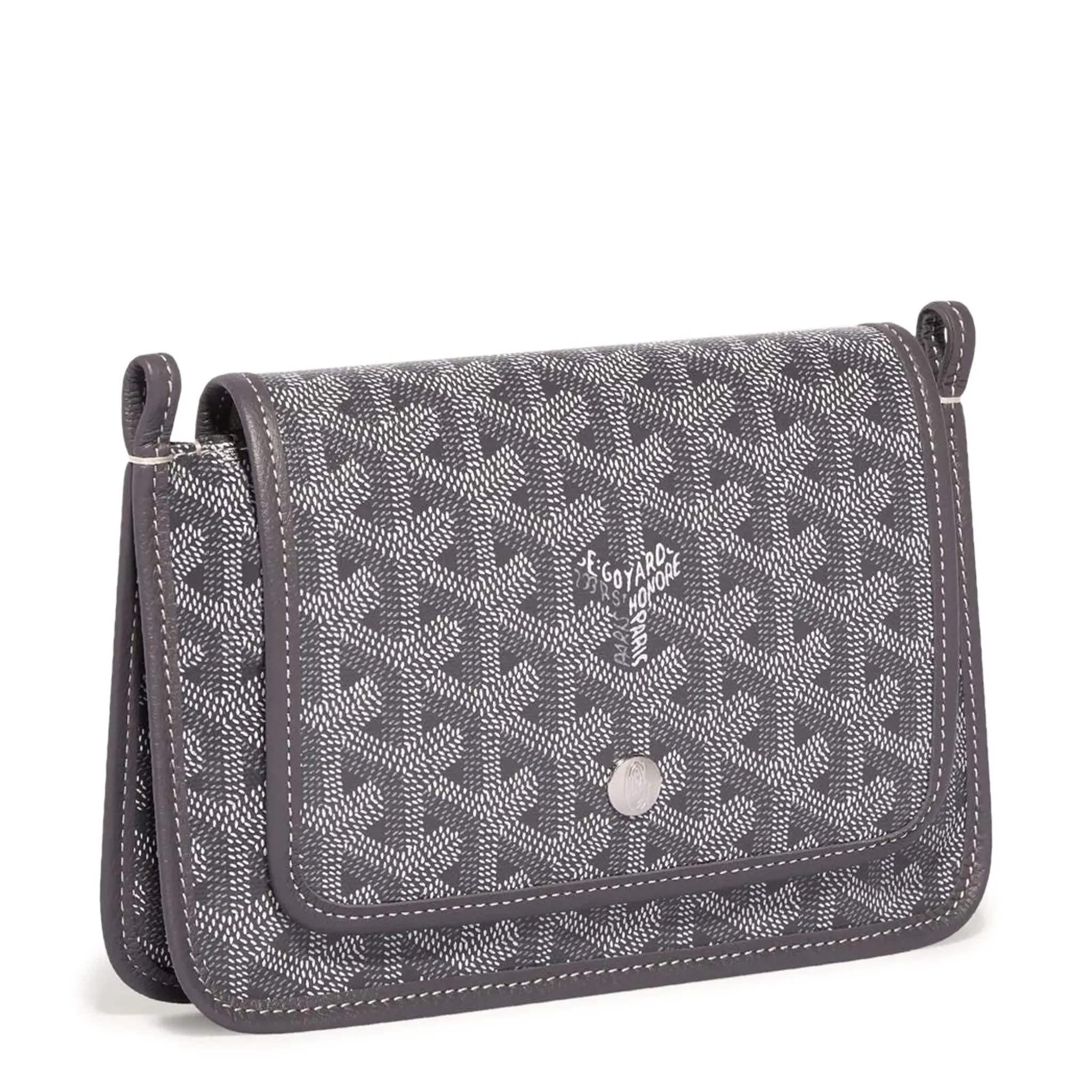 Goyard Plumet Pocket Grey Wallet