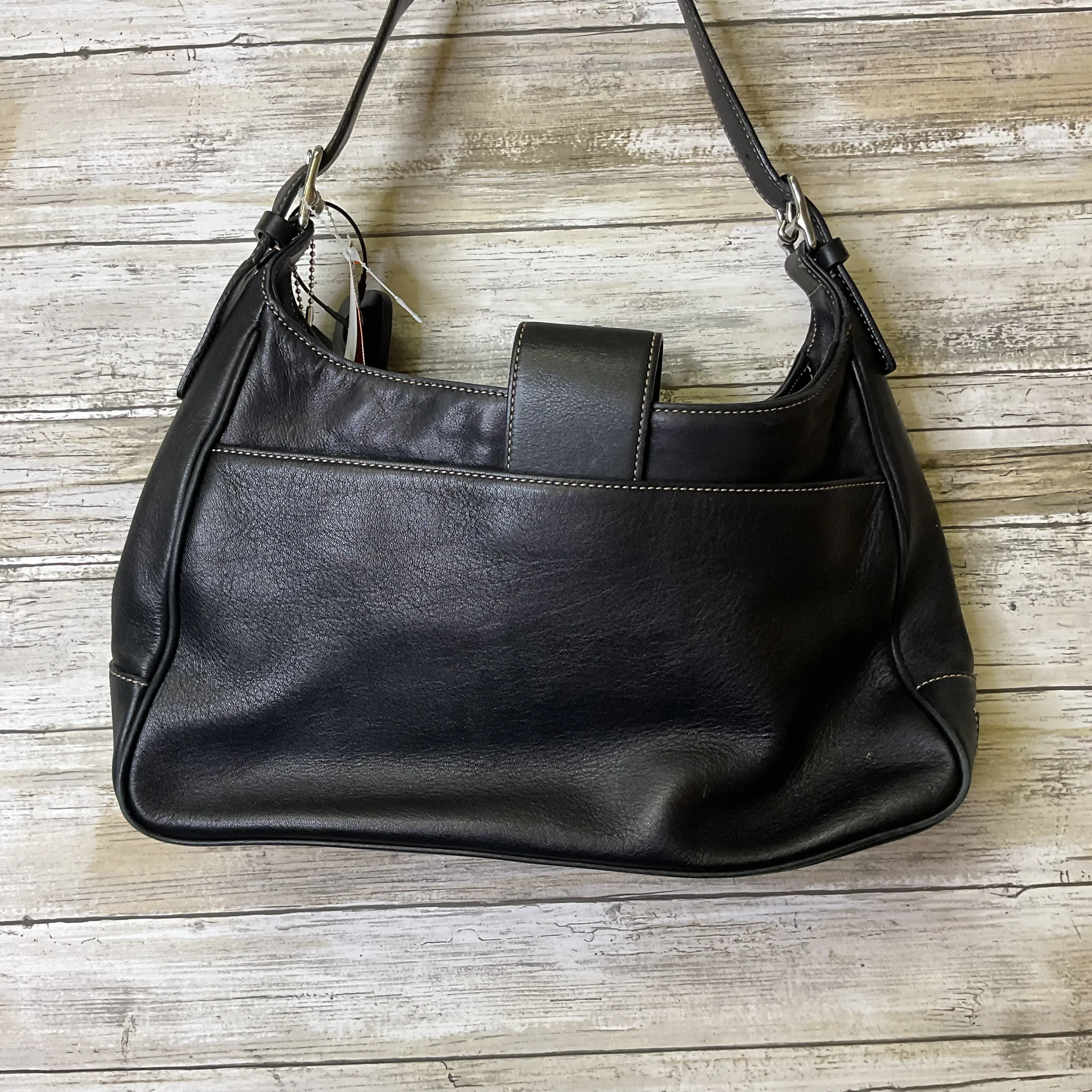 Handbag Designer By Coach In Black, Size:Small