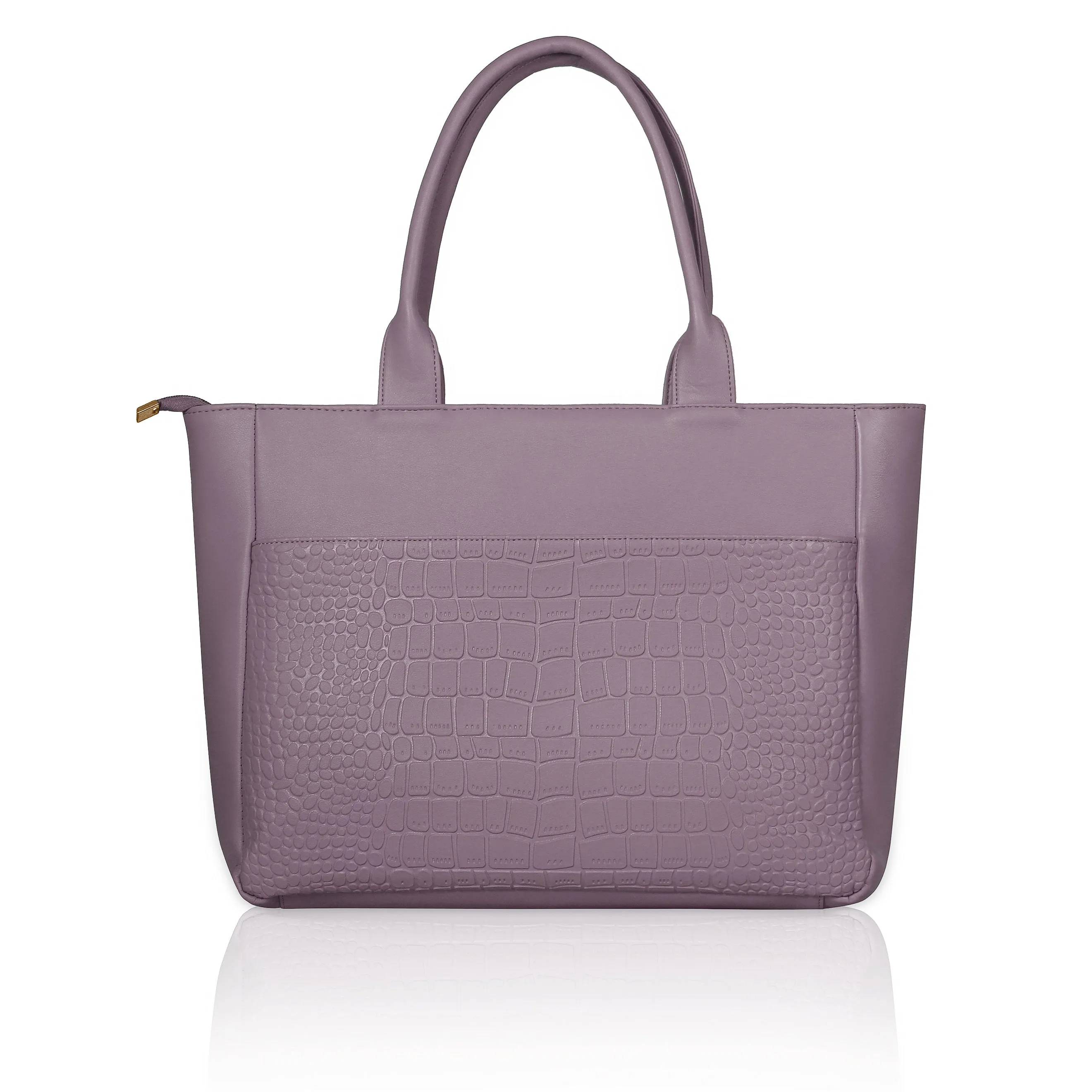 HandBag with Laptop case Light Pink