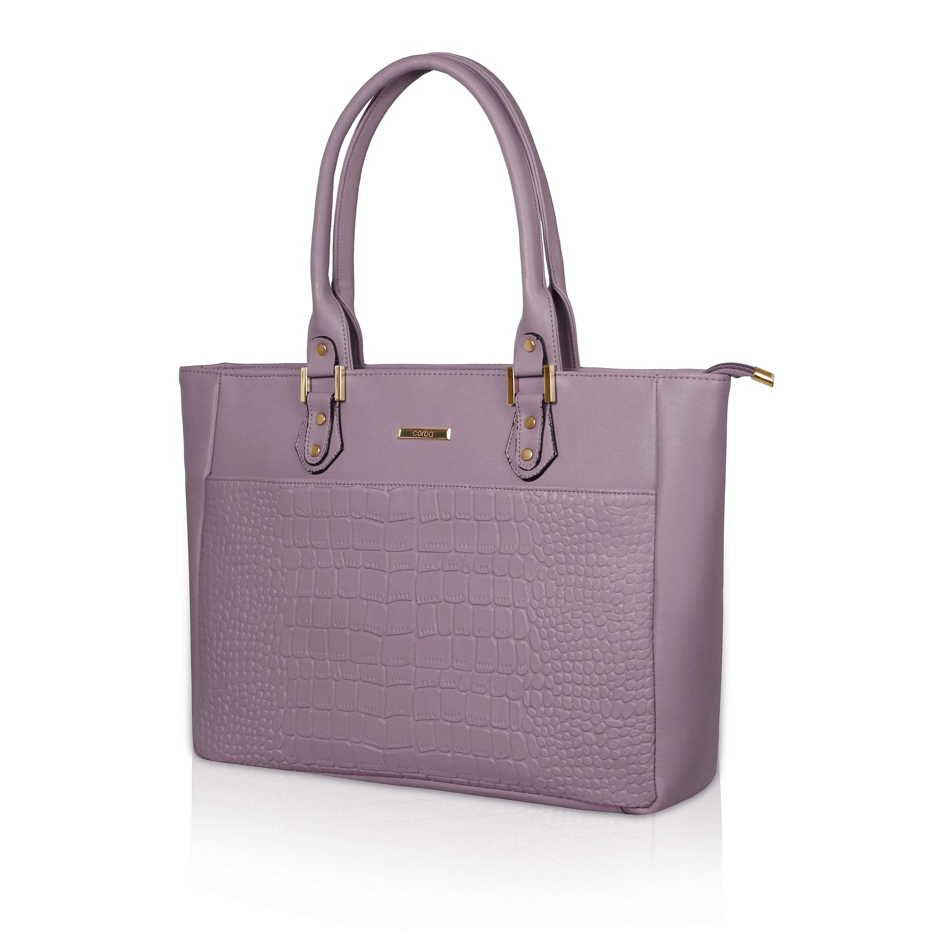 HandBag with Laptop case Light Pink