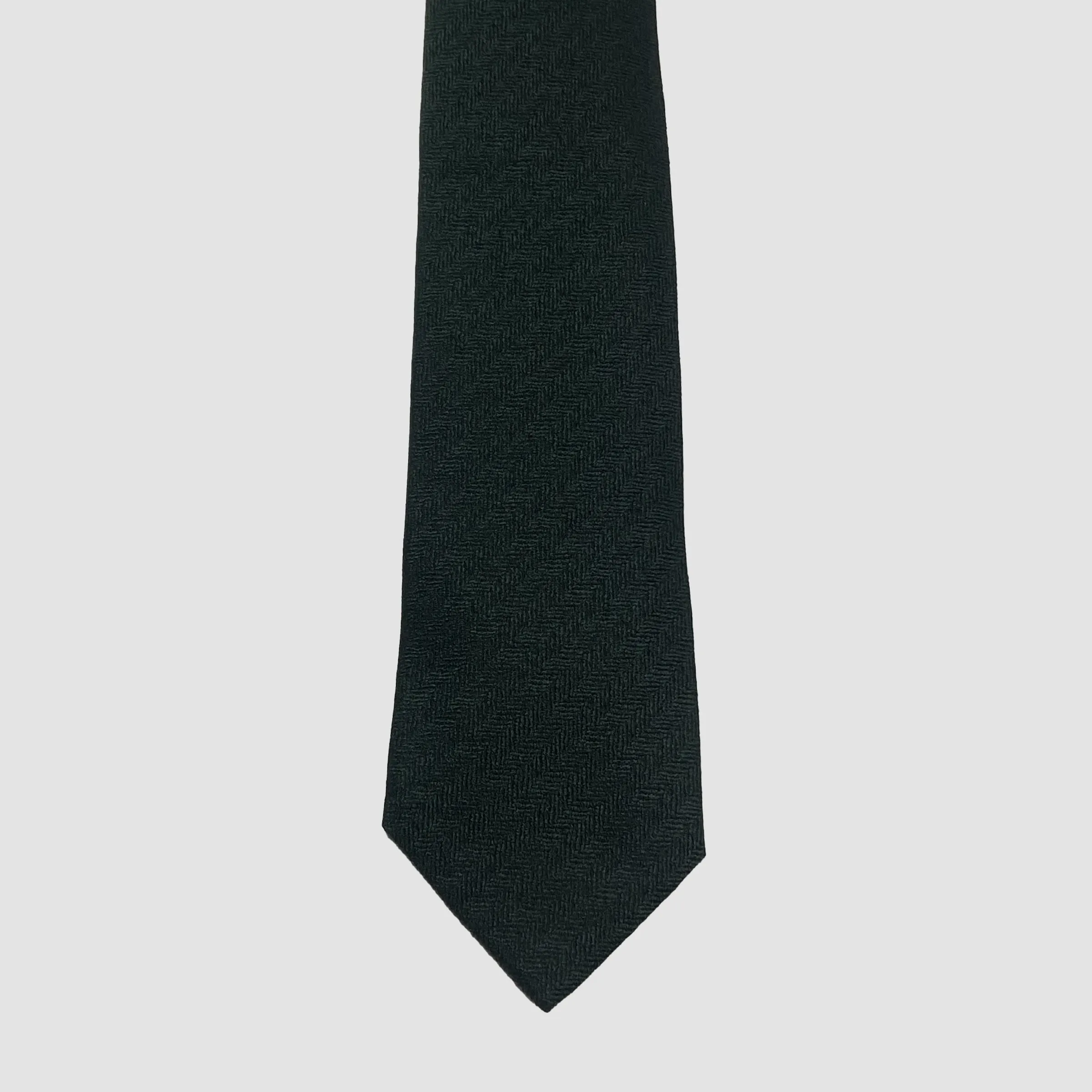 ISAIA tie- Dark Green