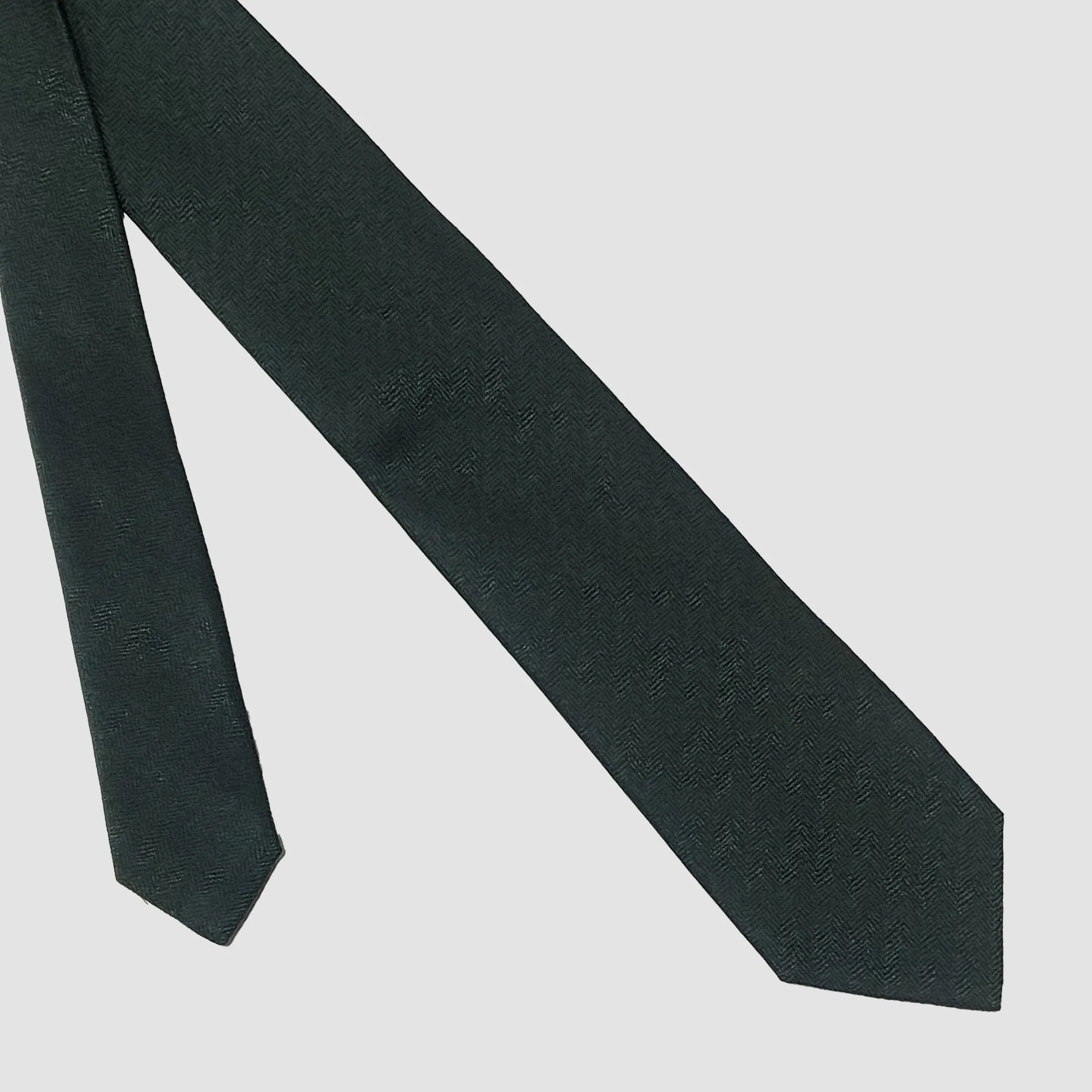 ISAIA tie- Dark Green