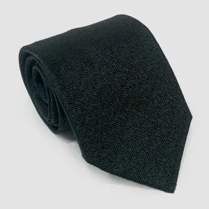 ISAIA tie- Dark Green