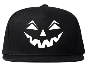 Jack-o-lantern Pumpkin Face Halloween Snapback Hat