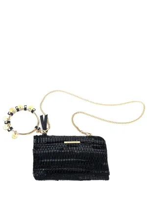 Leather Pochette - Looloo Black