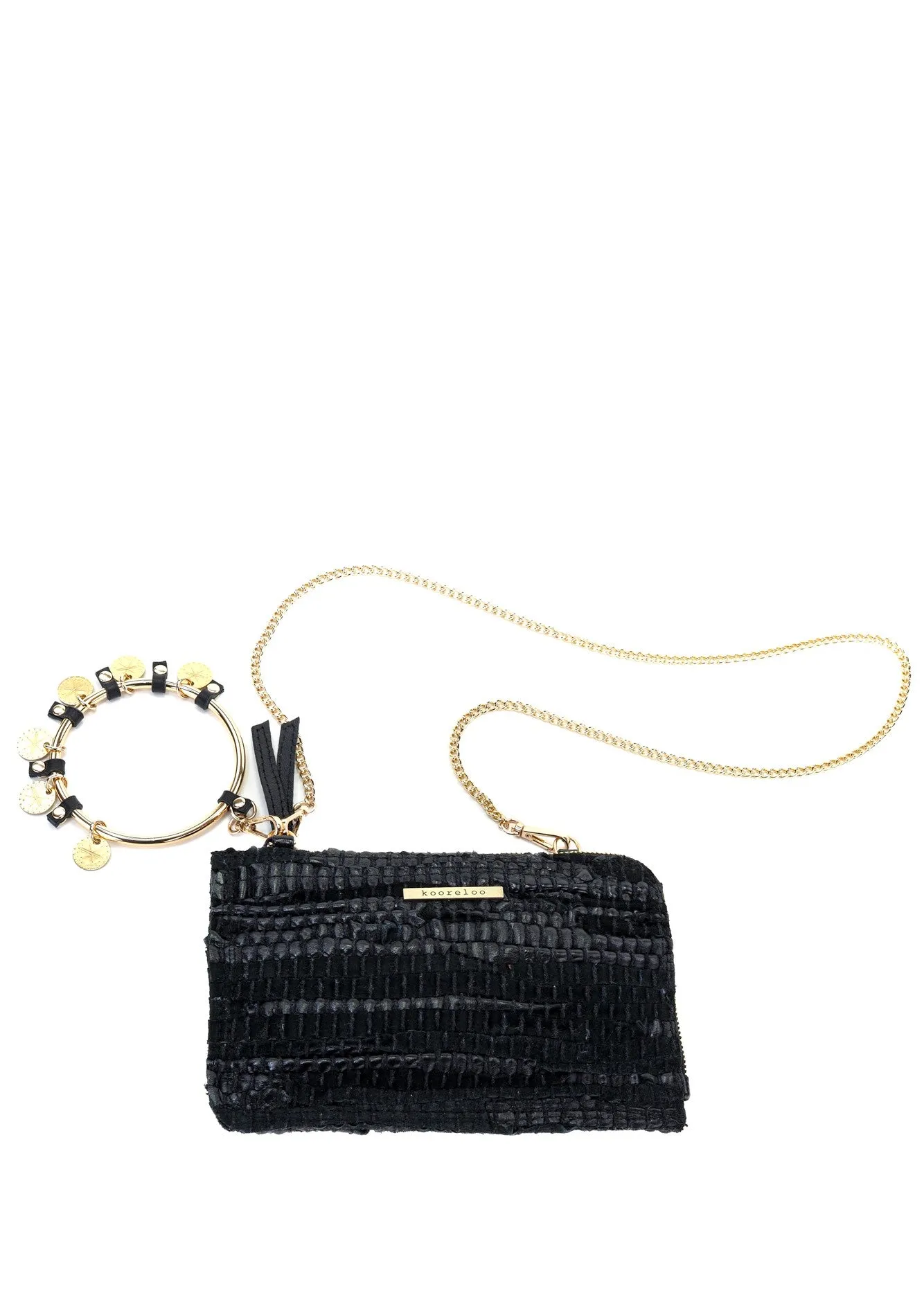 Leather Pochette - Looloo Black