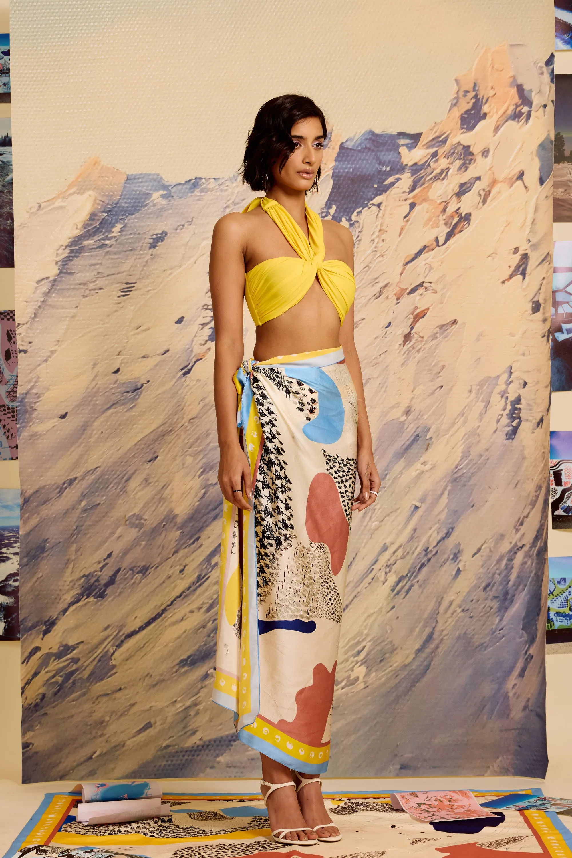 Leviland Silk IconoScarf