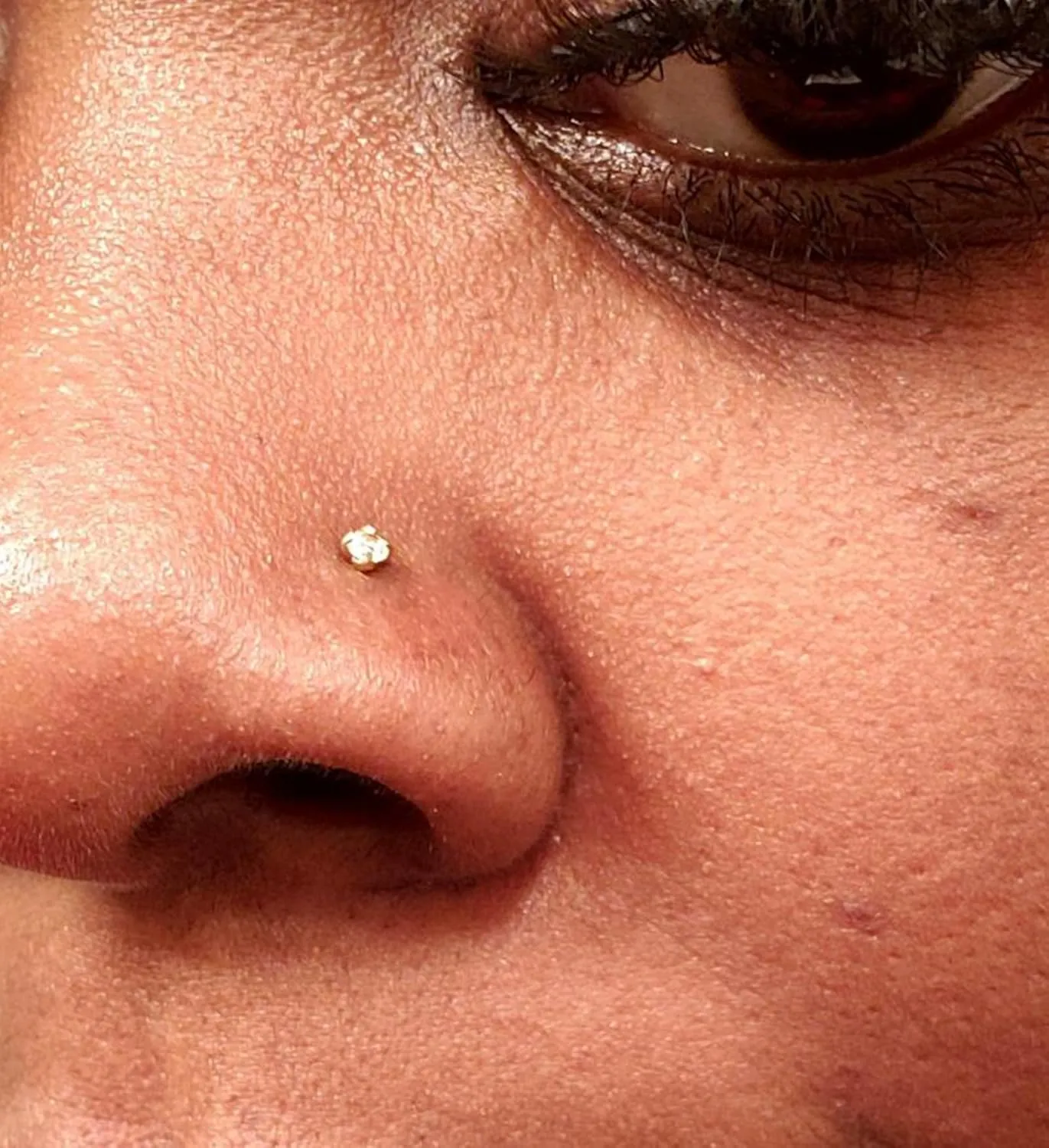 Longita Threadless Nose Stud 20g Flat Back Gold Cartilage Earring Silver Helix Earrings 20 Gauge Push in With Backs Nose Rings Hoops Piercing Taper