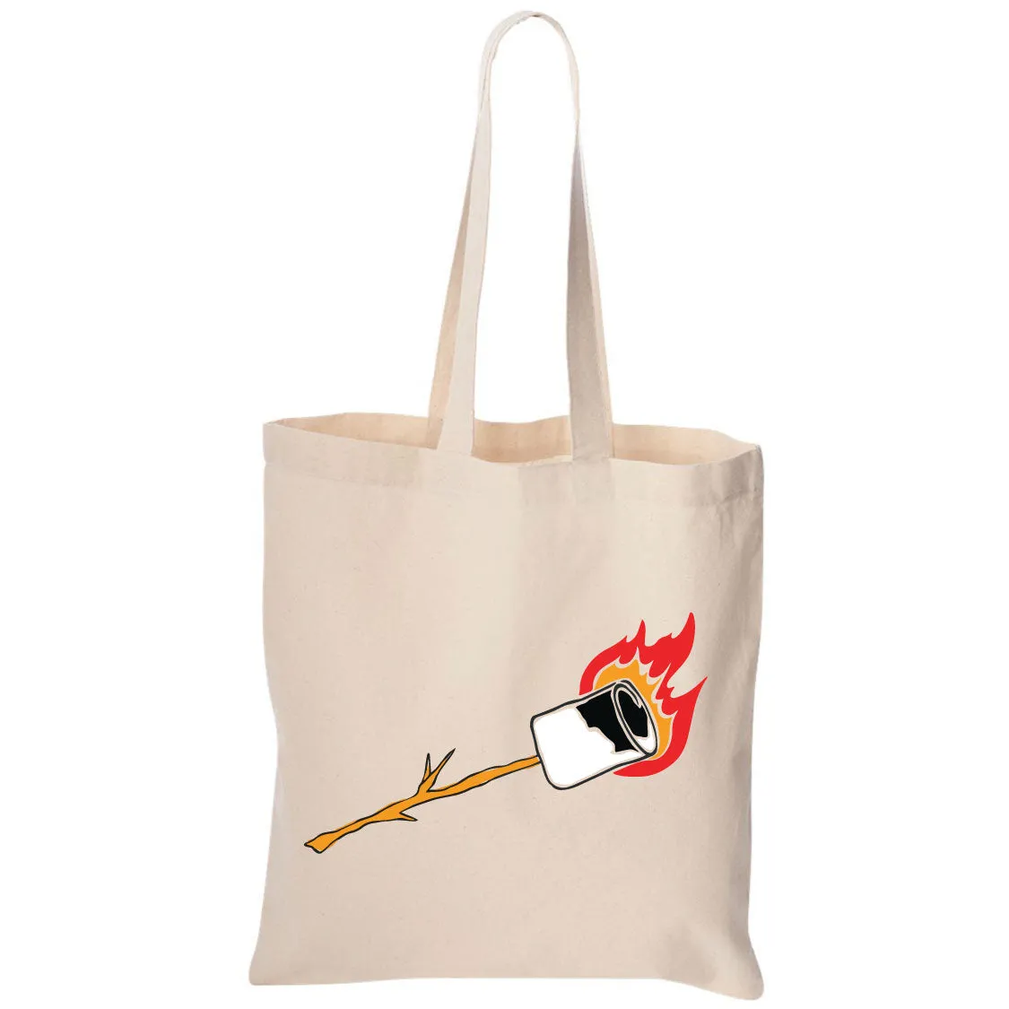 Marshmallow Minnesota Canvas Tote Bag