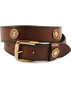 Men's Brown Leather Shotgun Shell Accent by Nocona N2472002