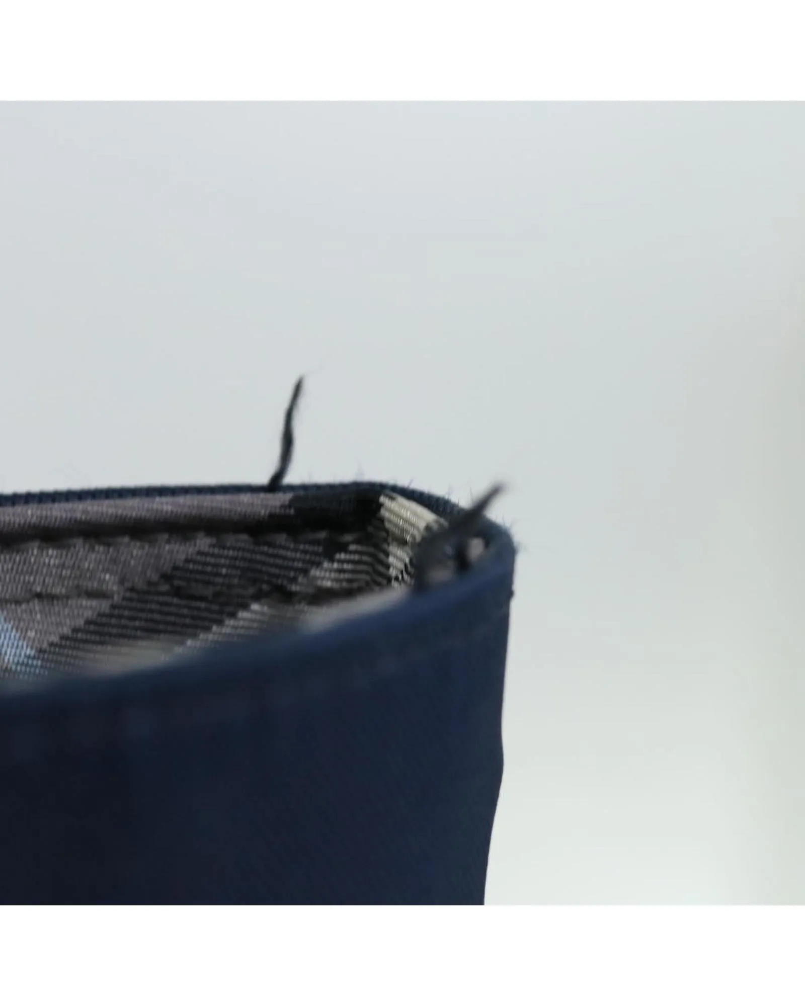 Navy Blue Nylon Hand Bag by Burberrys Blue Label