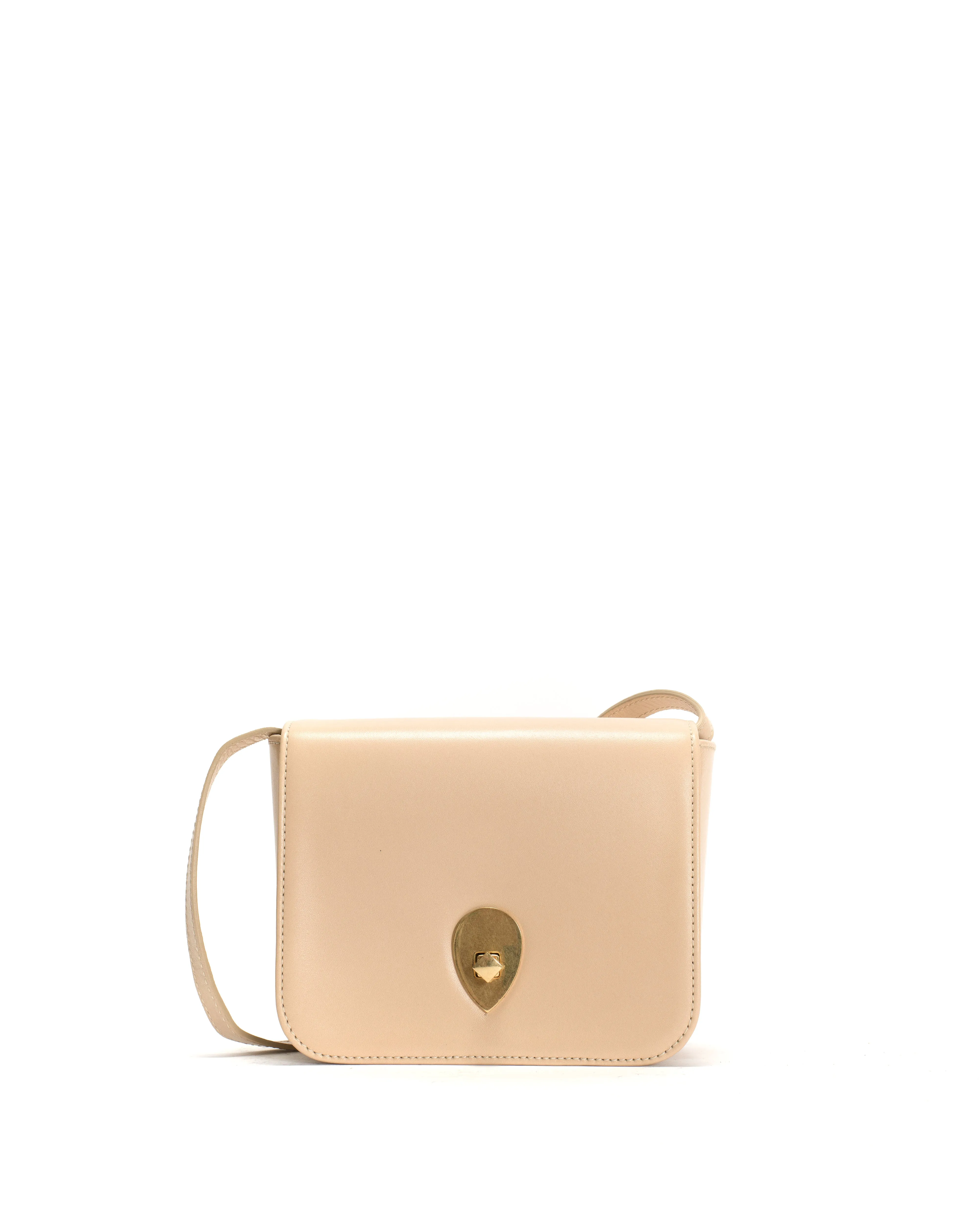 Nielle petite crossover bag Shiny lamb Vanilla cream