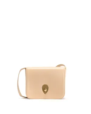 Nielle petite crossover bag Shiny lamb Vanilla cream