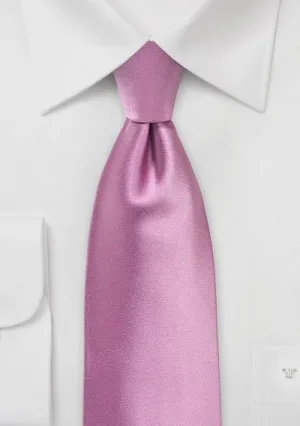 Orchid Solid Necktie