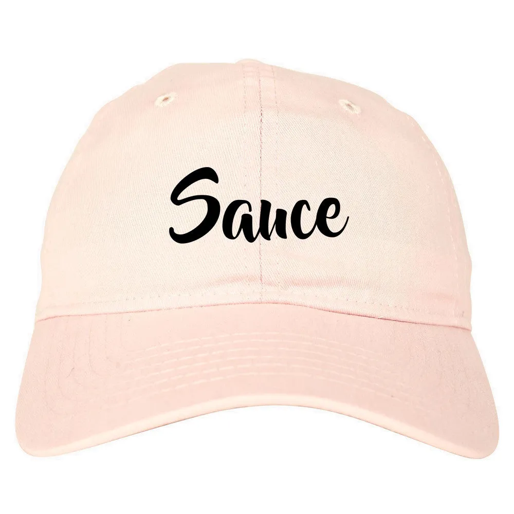 Sauce Script Dad Hat