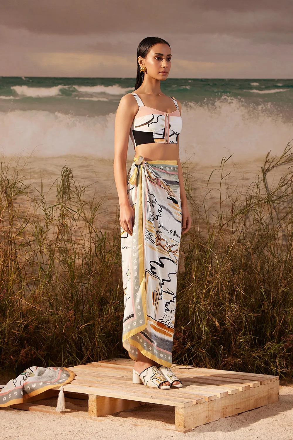 Saun Silk IconoScarf