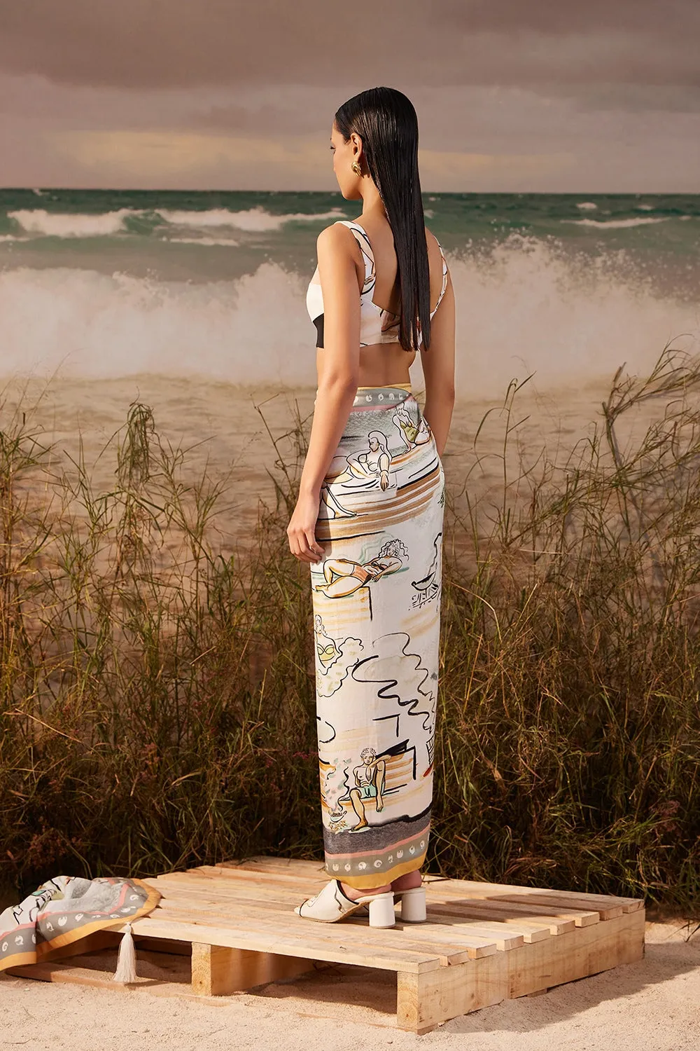 Saun Silk IconoScarf
