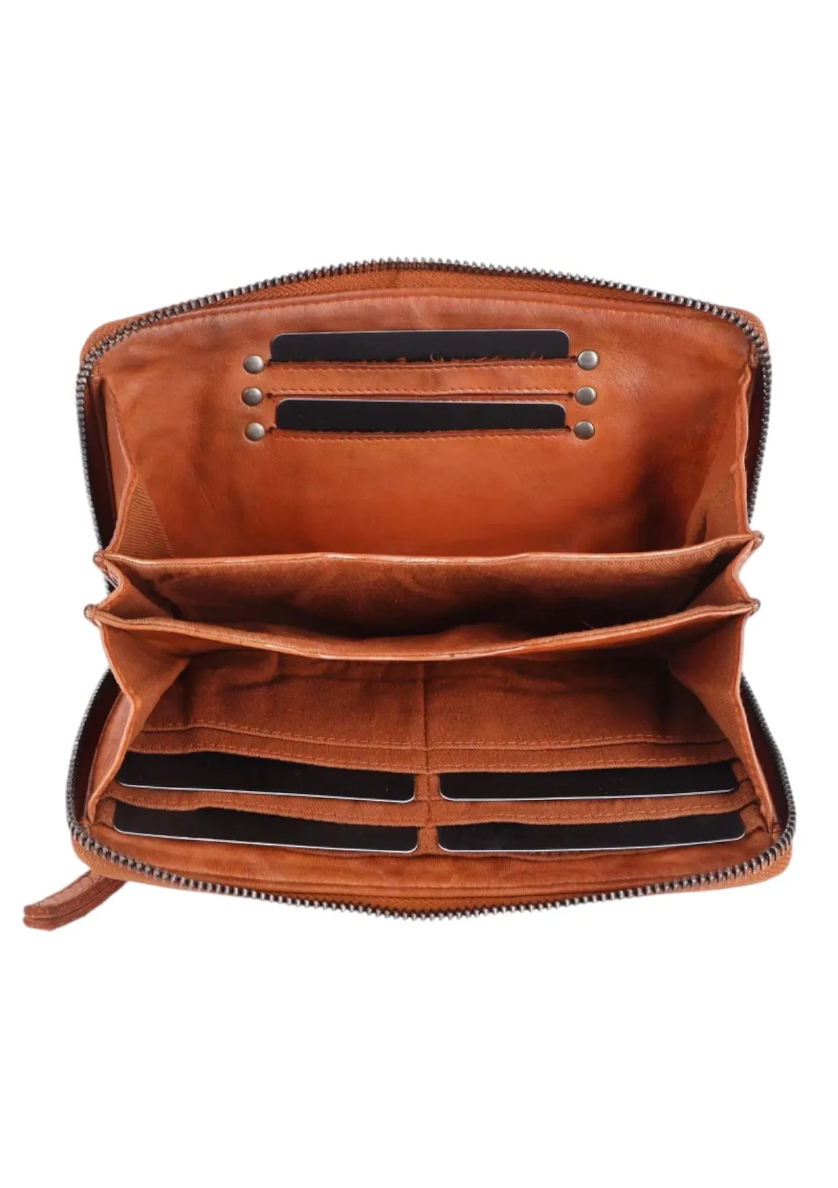 Sierra Wrist Wallet - Cognac