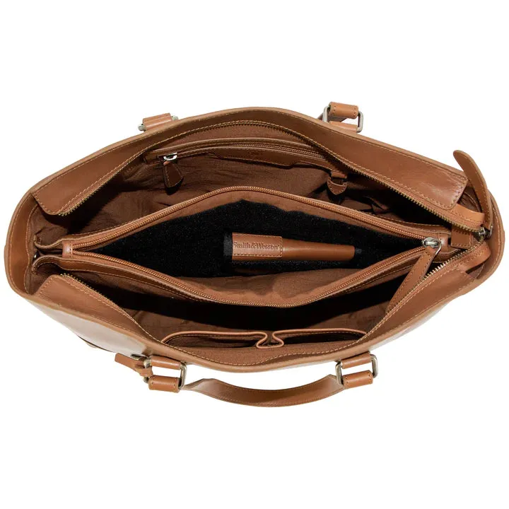 Smith & Wesson Leather Concealed Carry Travel Tote