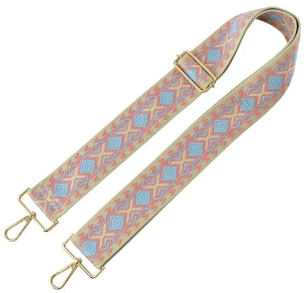 SS050R Boho Adjustable Guitar Strap