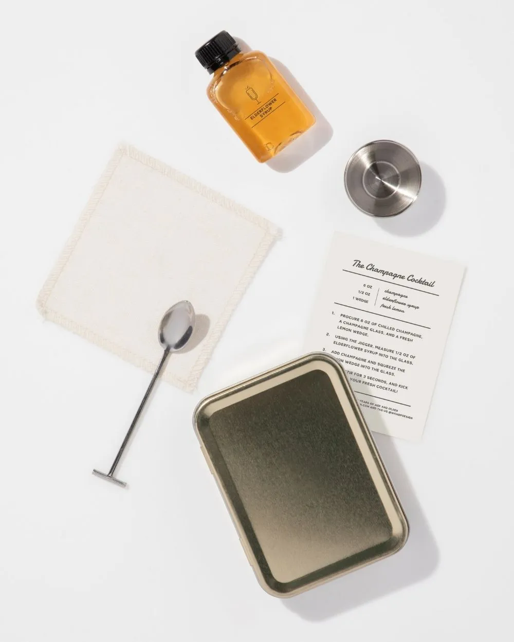 The Champagne Cocktail Kit By W&P