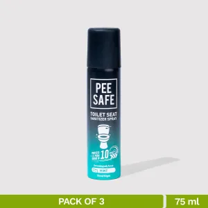 Toilet Seat Sanitizer Spray (Mint) - 75 ML (Pack of 3)