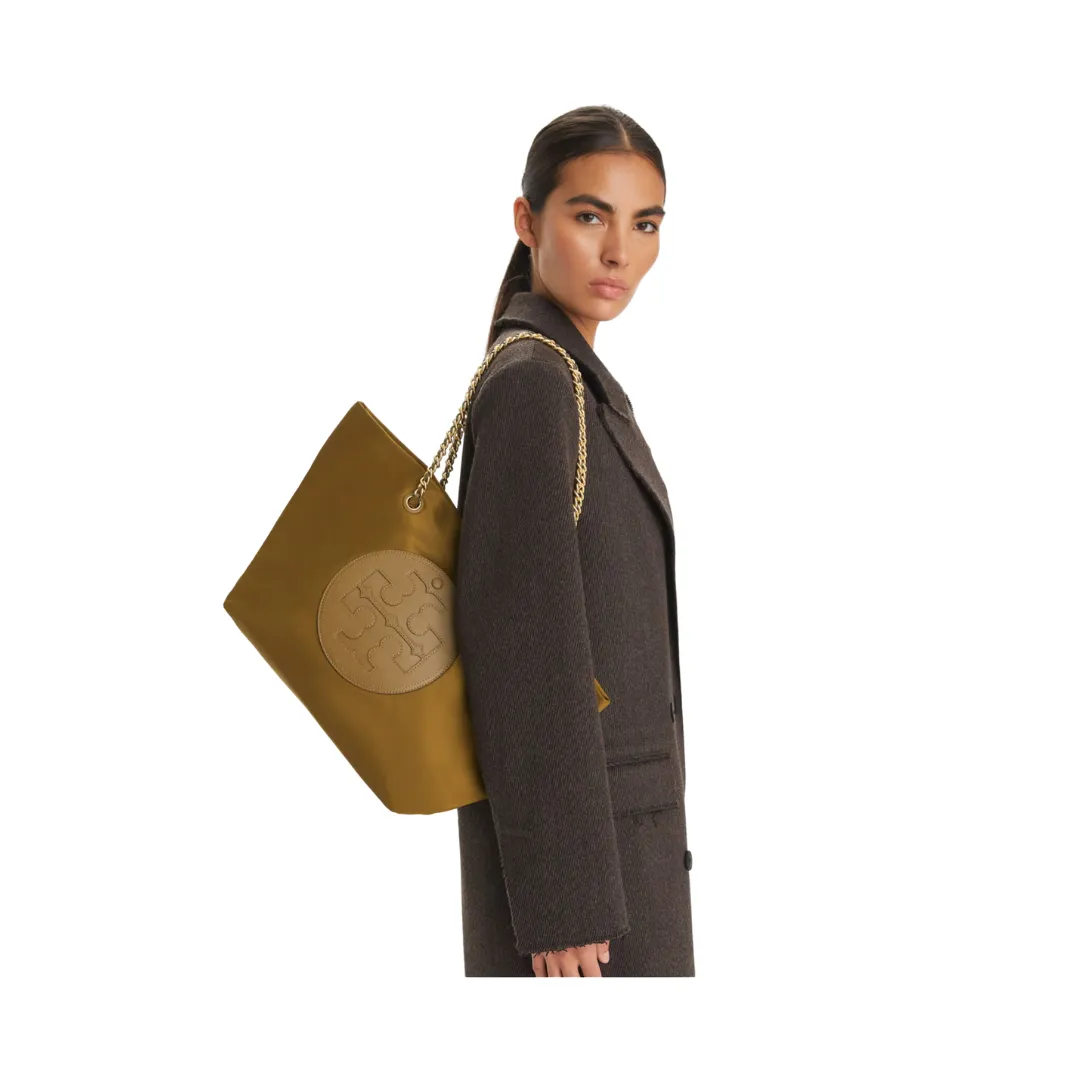 Tory Burch Ella Chain Tote - Camel