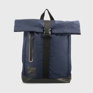 Umbro Unisex Terrace Roll Top Backpack Navy/Black _ 182449 _ Navy